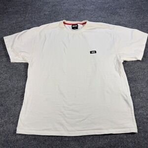 FTC Skateboard Logo Tee Cotton Off White Size M Streetwear Skater Minimalist
